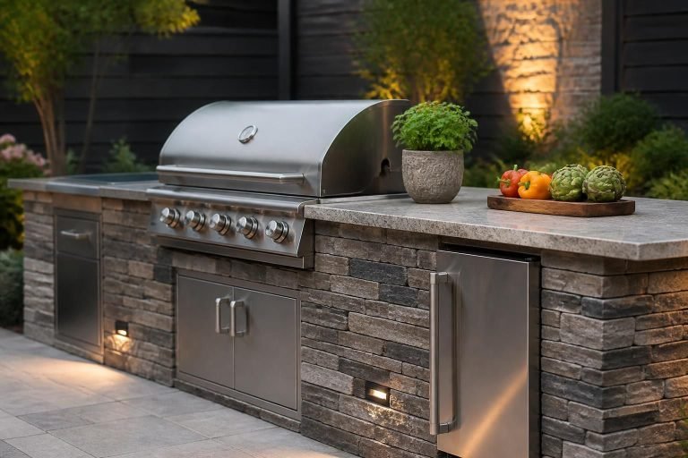 Outdoor Kitchen Construction