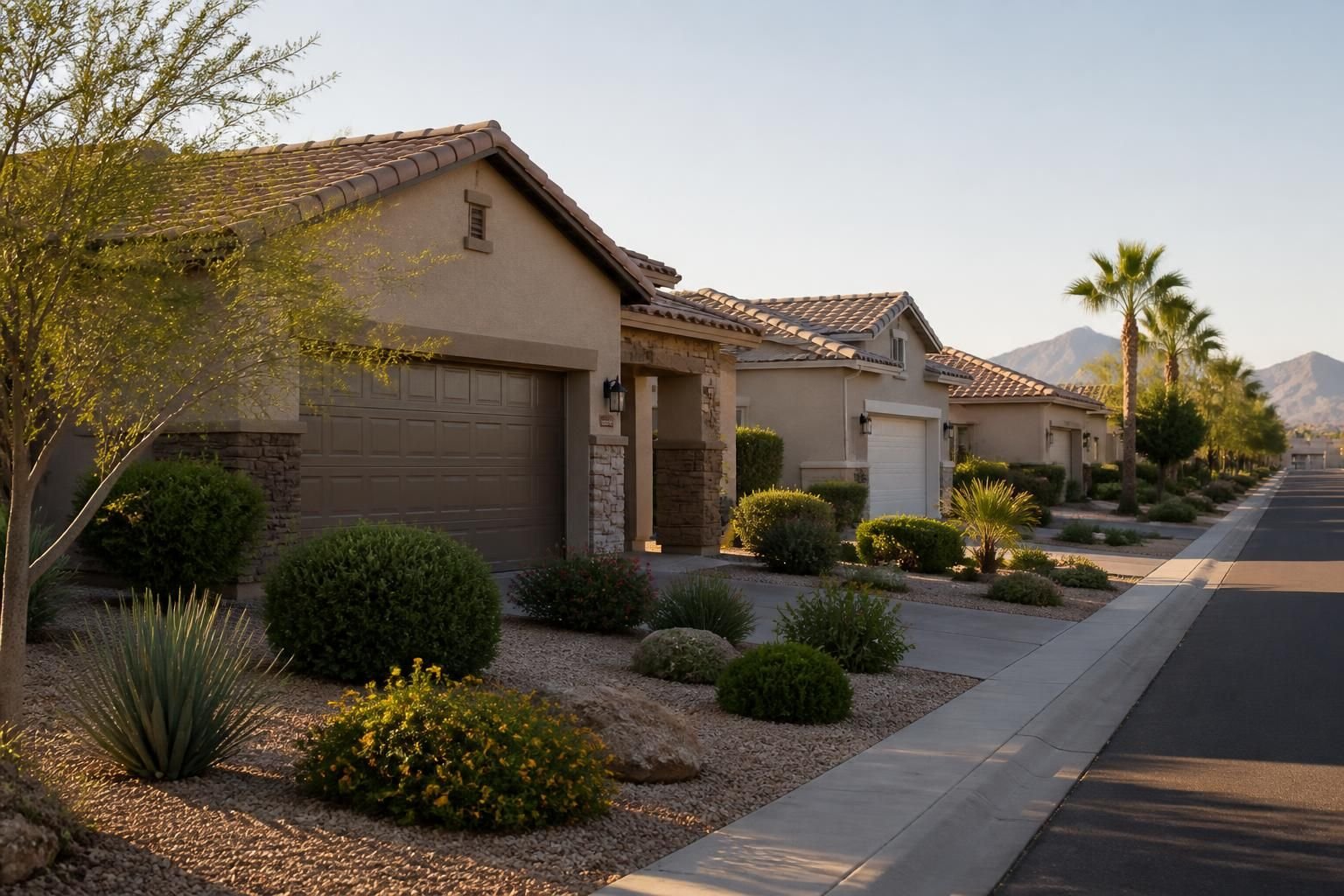 Well-kept homes with tidy curb appeal in Tolleson.
